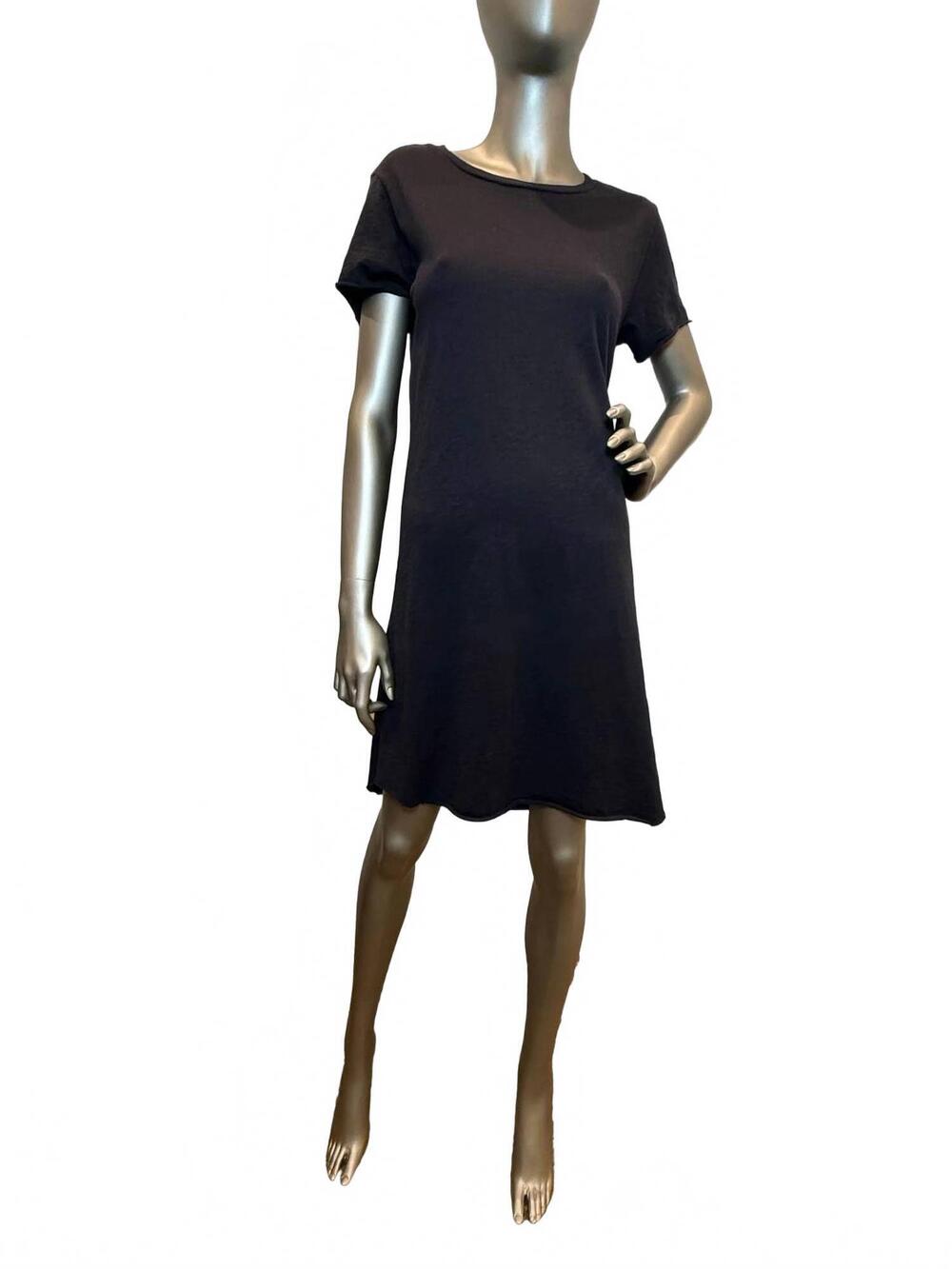 NEW DYLAN women's tee shirt mini dress in black